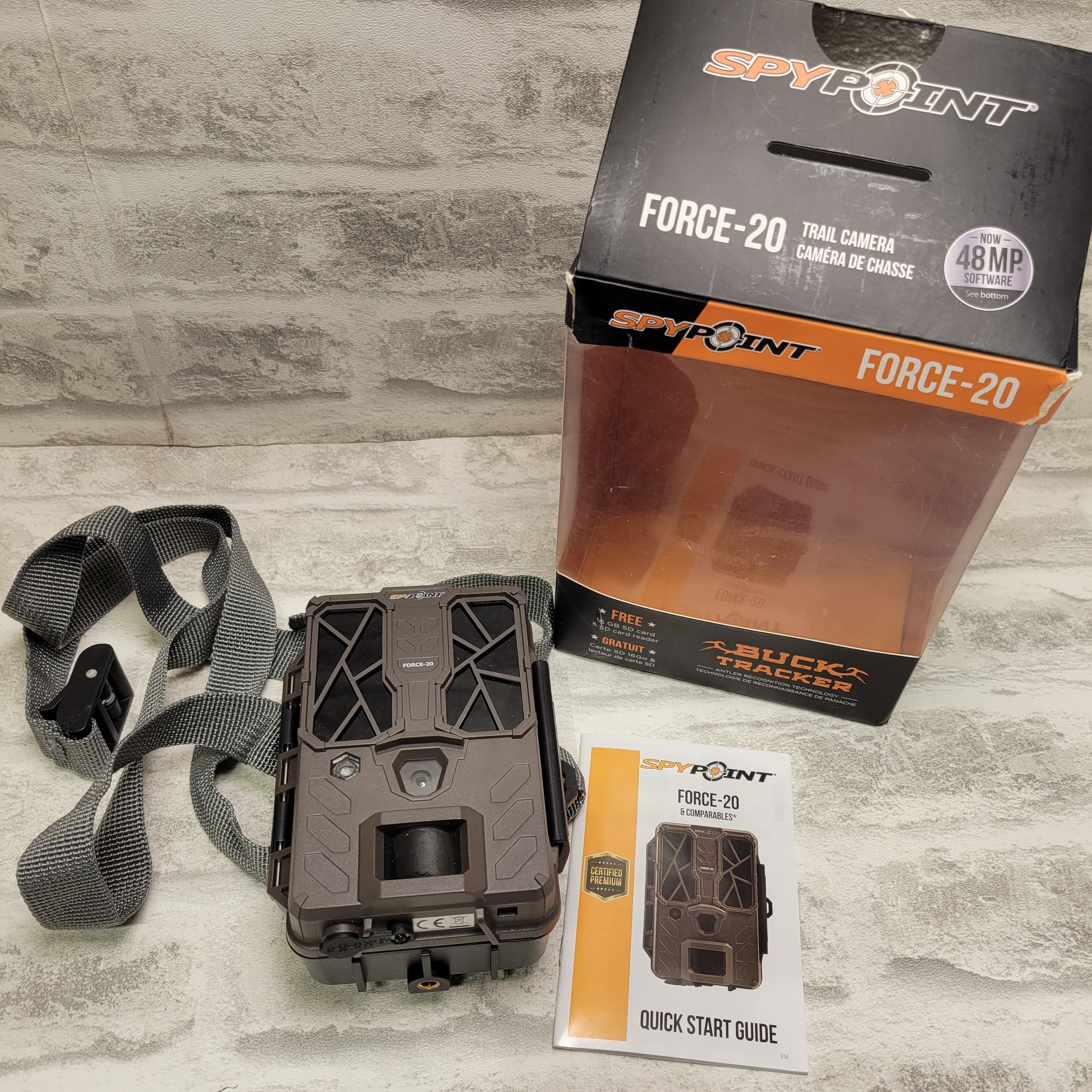 SPYPOINT FORCE-20 Trail Camera 20MP HD Video (7579932819694)